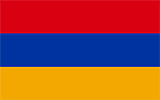 Abbild der Flagge von Armenien