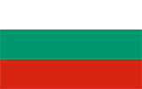 Abbild der Flagge von Bulgarien