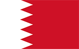 Abbild der Flagge von Bahrain