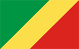 Abbild der Flagge von Republik Kongo
