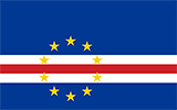 Abbild der Flagge von Kap Verde