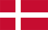 Abbild der Flagge von Dänemark