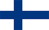 Abbild der Flagge von Finnland