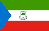 Abbild der Flagge von Äquatorialguinea