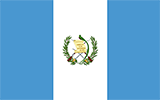 Abbild der Flagge von Guatemala