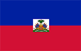 Abbild der Flagge von Haiti