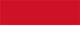 Abbild der Flagge von Indonesien
