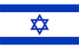 Abbild der Flagge von Israel