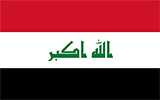 Abbild der Flagge von Irak