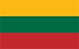 Abbild der Flagge von Litauen