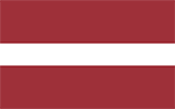 Abbild der Flagge von Lettland