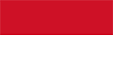 Abbild der Flagge von Monaco