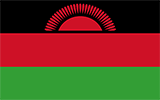 Abbild der Flagge von Malawi