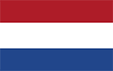 Abbild der Flagge von Niederlande