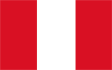 Abbild der Flagge von Peru