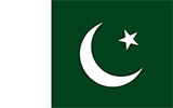 Abbild der Flagge von Pakistan