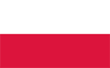 Abbild der Flagge von Polen