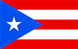 Abbild der Flagge von Puerto Rico