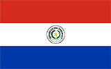 Abbild der Flagge von Paraguay