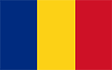 Abbild der Flagge von Rumänien