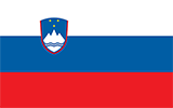 Abbild der Flagge von Slowenien