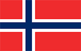 Abbild der Flagge von Svalbard und Jan Mayen