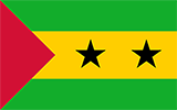 Abbild der Flagge von São Tomé und Príncipe