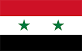 Abbild der Flagge von Syrien