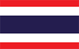 Abbild der Flagge von Thailand
