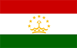 Abbild der Flagge von Tadschikistan