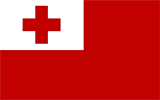 Abbild der Flagge von Tonga