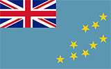 Abbild der Flagge von Tuvalu