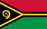 Abbild der Flagge von Vanuatu